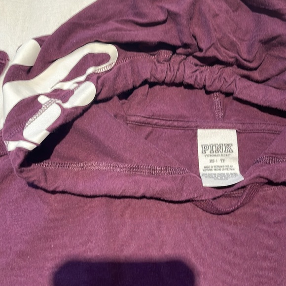 Victoria’s Secret PINK - Drawstring Varsity Logo Hoodie in XS - Picture 3 of 6